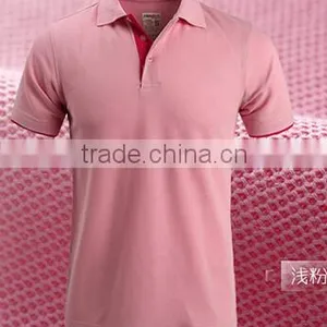 Custom 65%Cotton 35%Polyester Men's Polo Shirt With Solid Color Embroidery thumbnail-5