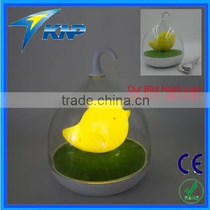 Rechargeable 4 SMD LED Bird Cage USB Night Light thumbnail-1