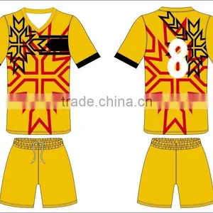 OEM Customized Dry Fit Soccer Trainning Uniform thumbnail-1