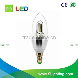 E14 Candle Light Silver thumbnail-3