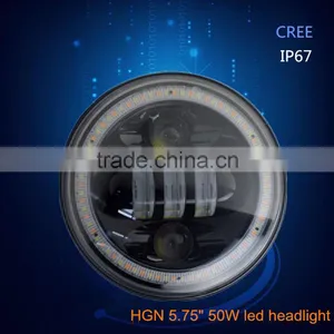Smart Design 50w 5.75'' Led Headlight for Harley Motorcycle thumbnail-1