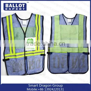 SE-VCV004 Factory Customize Blue Reflective Vest thumbnail-5