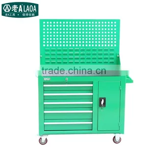 LAOA Heavy Duty Tool Trolley With Support Plate 5drawers Tool Trolley thumbnail-3