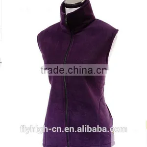 Promotional Apparel Warm Women Polar Fleece Waistcoat thumbnail-5