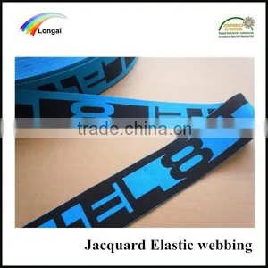 Polyester Jacquard Elastic Webbing Band Strap thumbnail-1