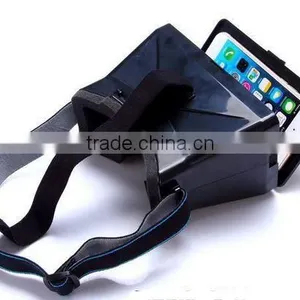Lightest Plastic Google Virtual Reality 3D Video Glasses For IPhone and Android thumbnail-2
