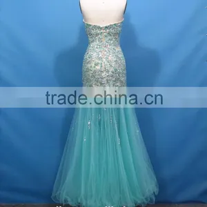 Wholesale Slim Off Shoulder Mermaid Western Gowns Party Dresses thumbnail-3