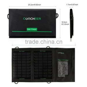 CooCheer 7W Solar Charger With USB Port (Foldable, Portable, High Technology) AM000077 thumbnail-3