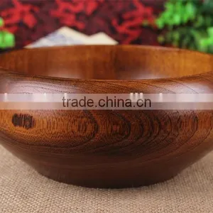 Natural Wood Tableware Wooden Bowl thumbnail-1