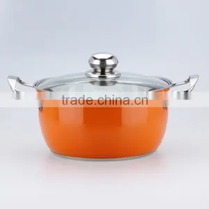 10pcs Stainless Steel Color Kitchen Accessories Cooking Pot Sets as Seen on tv Quality Choice thumbnail-5
