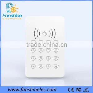 Fanshine 433Mhz Alarm System Wireless RFID Access Control Touch Keypad With Battery thumbnail-2