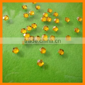 Gold Fashion Flower Rhinestone Designs thumbnail-1