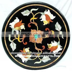 Black Marble Coffee Table thumbnail-1