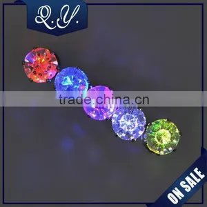 Wholesale Fashion Light Earrings, Women Men Punk Rock LED Bling Light Up Earrings Ear Studs Party Jewelry Gift thumbnail-2