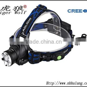 XML-T6 Zoomalbe Led Headlamp Aluminum LED Headlamp thumbnail-1