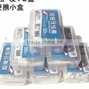 Plastic Tooth Cleaning Flossers/PlasticToothpicks/Dental Floss Picks thumbnail-1