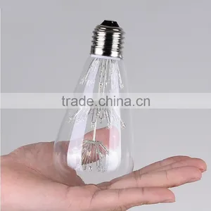 China Supplier Vintage Edison Bulb 3W E27 Led Filament Bulb thumbnail-1