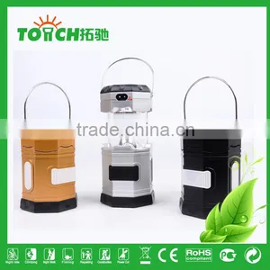 Solar Camping Light 4 Colors Gold Silver Green Black Wholesale Lantern Lamp AAA Battery Searching Tent Lamps thumbnail-4