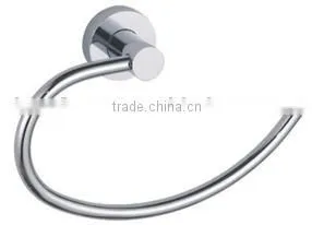 Bathroom Wall Mounted Brass Square Towel Ring thumbnail-1