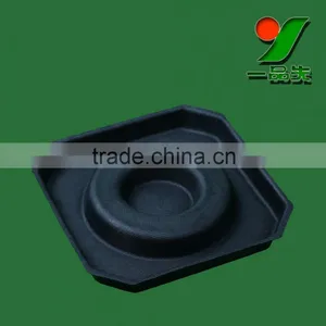 Promotion Customize Biodegradable Eco-friendly and Disposable Sugarcane Bagasse Pulp Packaging Box for Headphone thumbnail-1