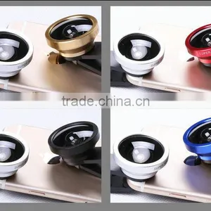Wholesale Universal Clip-on 0.4x Super Wide Angle Phone Lens for IPhone Ipad Samsung Mobile Phone Camera Lens thumbnail-5