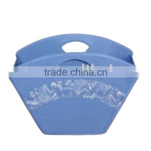 Blue Magazine Storage Bin thumbnail-1