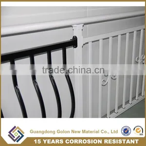 Cheap Price of Galvanized Steel Railing, Metal Balcony Railing for Sale thumbnail-6