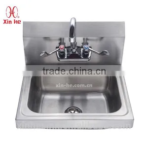 Stainless Steel Indoor or Outdoor Wall Hung Wash Basin & Bar Basin thumbnail-3