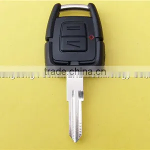 2 Buttons Remote Blank Key Shell for Opel Car With Light and Left Blade no Logo thumbnail-2