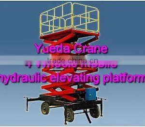 SJY Series 4 Wheels Mobile Hydraulic Elevating Platform,lift Platform thumbnail-1