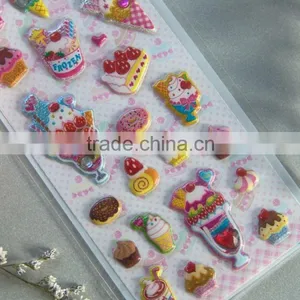 3d Diamond Puffy Sticker,interesting Puffy Sticker , Promotional Gift Puffy Sticker for Kids thumbnail-1