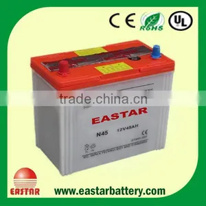Top Quality JIS/DIN Dry Charged12V 45AH mf 46b24l s Car Battery thumbnail-1