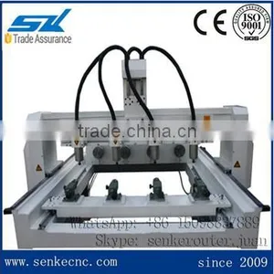 DSP Control 4 Axis Cnc Router Machine Gunstock Carving Machine 3D CNC Router thumbnail-2