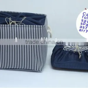 YIWU RODA 100% Canvas Fabric Can be Washed Folding Storage Box thumbnail-3
