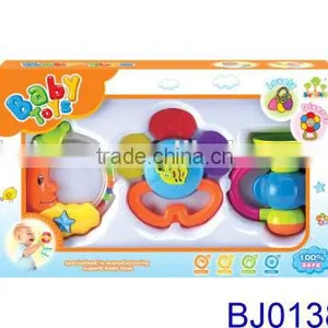 Best Christmas Baby Toy 3pcs Plastic Baby Teether Toy thumbnail-5