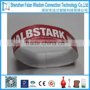 Dupont Tyvek qr Code Wristband thumbnail-1