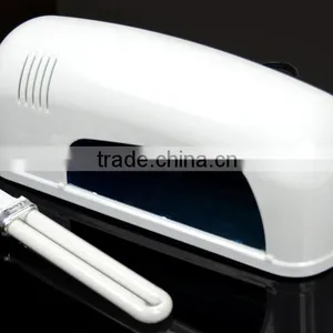 9W Nail Polish Dryer Lamp Professional Gel Acrylic Curing Light Spa uv LAMP thumbnail-1