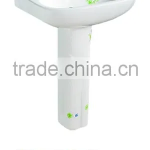115 Bathroom Toilet Pedestal Washing Basin thumbnail-2