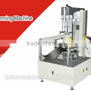 High Accuracy Semi-Automatic Sweet Box Former Wrapping Machine thumbnail-1