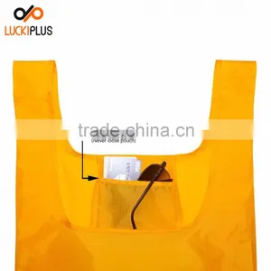 Luckiplus Reusable Shopping Bag Foldable Shopping Bag100% Ripstop Nylon Blue thumbnail-3