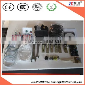 ZhuoKe CNC 6060 Metal Engraving Machine For Drilling And Milling With 3 Spindle Head Rotary Axis 600*600mm CE Approved ZK-6060 thumbnail-4