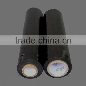 2014HOT SALE Black LLDPE Stretch Film / Pallet Wrap Film / High Quality Strech Wrap thumbnail-1