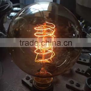 Vintage Modern Glass Globe Pendant Light,Thomas Edison Light Bulb,220v-240v 40w thumbnail-4