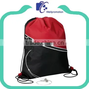 Wholesale Polyester Drawstring Sport Bags Drawstring Backpack thumbnail-1