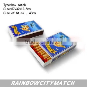Boxed Safety Matches With Beautiful Logo Printting and Used as Promotional Gift thumbnail-1