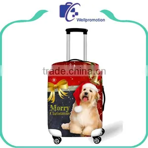 Custom Printing Elastic Spandex Protective Suitcase Luggage Cover thumbnail-2