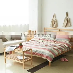 2015 New Stripe Colorful Cotton Bedding Set/ Sheet Set/ Duvet Cover Set thumbnail-1