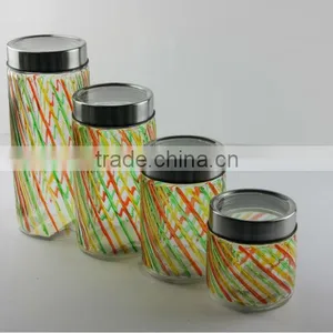 Storage Jar With Hand Drawing Set thumbnail-1