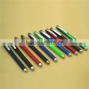 Colored Rubber Plastic Gel Ink Pen (G-138) thumbnail-5
