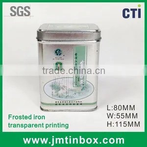 Rectangular Chinese Tea Tin Can thumbnail-1